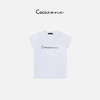 COCO ZONE美式高街复古圆领字母甜酷风短袖T恤23C30323 商品缩略图2