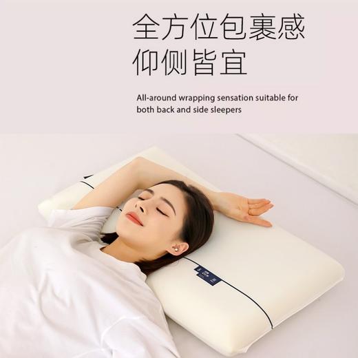 “枕”救失眠！【亚*星球同厂柔慢回弹安眠枕】 5秒慢回弹分散压力柔软承托 商品图2