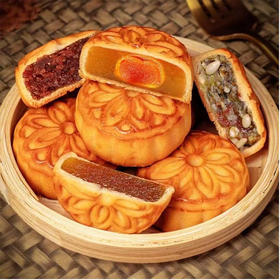 【10元5块】裸装单块月饼（0700630）