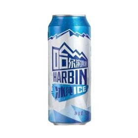 哈尔滨9.1°P冰纯啤酒罐装500ml