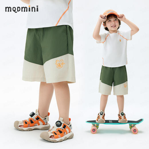 【UPF50+】【90-140】【MQDmini】男童夏季百搭短裤儿童裤子 商品图5