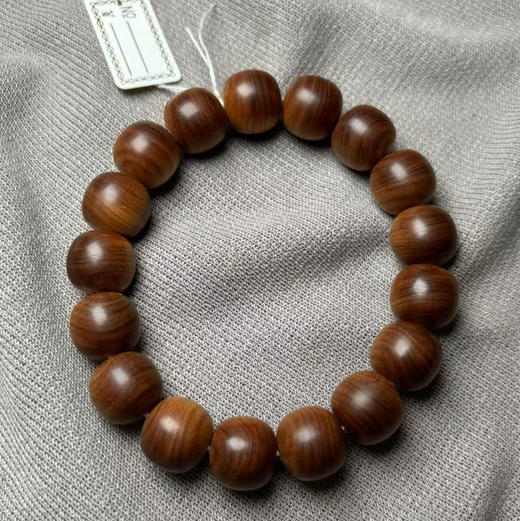 【青山特惠】12*13*17颗沉水级黑肉印度迈索尔正区老山檀手串 l6 商品图0