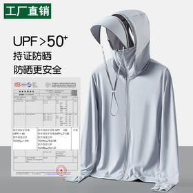 [小滋心选]【活动价 ¥65】【夏日防晒黑科技💡】1件顶6件！UPF50+冰丝防晒衣🔥大帽檐+冰爽触感，随时随地安心出行☀️UPF50+冰丝防晒衣 大帽檐男女防晒服户外防晒衣
