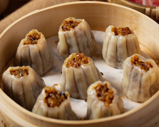 【中华老字号】张力生 拇指猪肉糯米烧卖 375g*3 商品图1