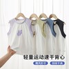 儿童速干背心男童透气网眼运动夏装2025新款女童单上男孩无袖T恤 商品缩略图0