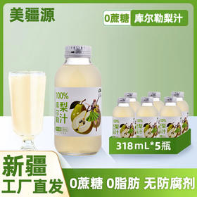 【全国包邮】新疆库尔勒梨汁（318ml*5瓶）