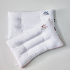 【线下同款】适合6岁以下娃娃  多喜爱 舒睡宝抗菌儿童枕芯（蓝鹅/粉鹿）【全棉抗菌】【A类标准】【抗菌呵护】【立高工艺】【萌趣刺绣】三维螺旋纤维蓬松性更好/FX 商品缩略图1
