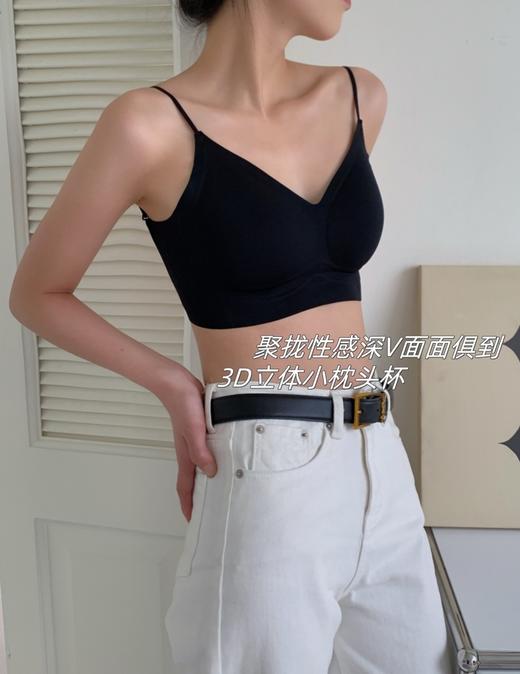 【白T必备的伴侣】U型美背内衣女隐形大露背小胸聚拢无痕夏季薄款无钢圈粉底液文胸。ry 商品图6