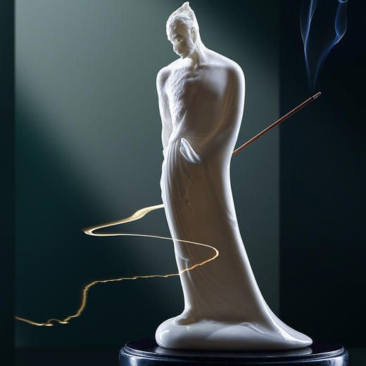 【不二悟空】悟空香插 德化白瓷，30多种草本秘制线香，可焚香、观赏、收藏 商品图1