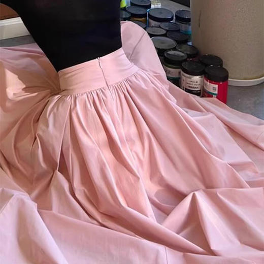 裁缝学苑AH13收腹高腰大摆半身裙纸样女装裙子样板图纸版型 商品图2