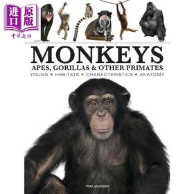 【中商原版】猴子图鉴 Monkeys 英文原版 Tom Jackson 猴类科普百科 猴子图解百科