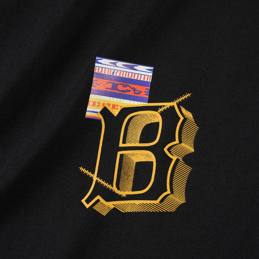 GXG男装【撞色字母】夏季时尚百搭印花男士圆领休闲纯棉短袖t恤K&C 商品图6