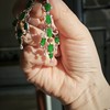 帝王绿翡翠耳坠〔群星〕 商品缩略图3