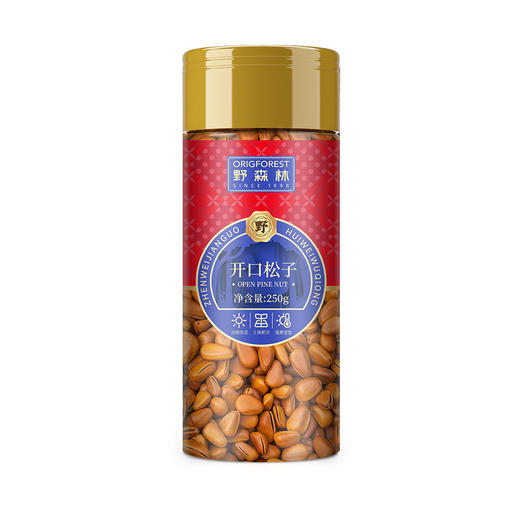 【野森林】罐装 甄选松子 250g 商品图0