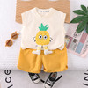 【萌趣卡通背心，清凉无袖！】男童夏装套装新款 儿童夏季薄款卡通背心 一岁宝宝夏天无袖衣服-QQ 商品缩略图1