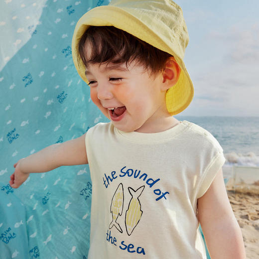 【植物肌】迷你巴拉男童背心宝宝亲肤透气不闷汗凉感抑菌内搭 商品图4