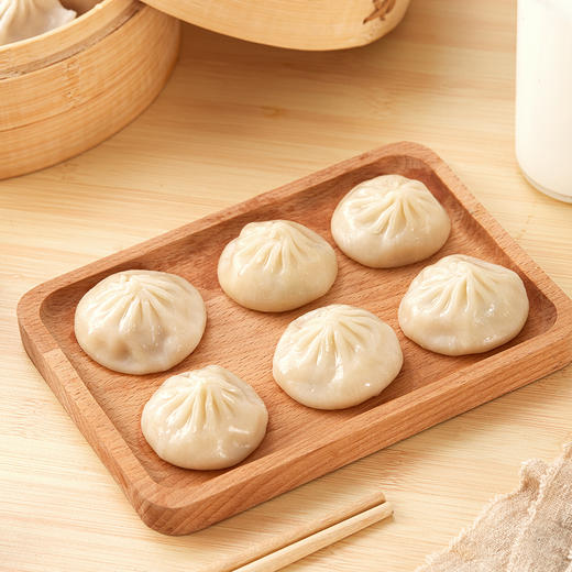 【中华老字号】张力生 猪肉灌汤小笼包 300g*3/300g*5 商品图1