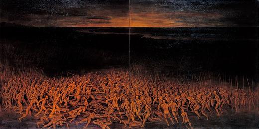 不仁斋薛继业油画60x40高精微喷复制版画(无框加印) 商品图2