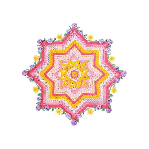 苏苏姐家星光花束毯手工diy编织钩针毯子毛线团自制材料包 商品图4