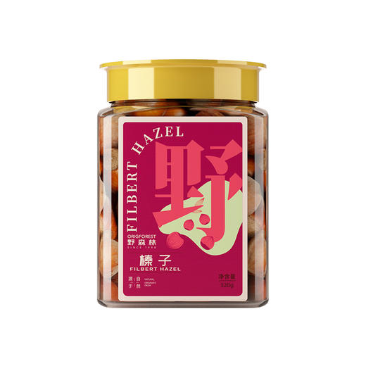 【野森林】罐装 甄选榛子 320g 商品图1