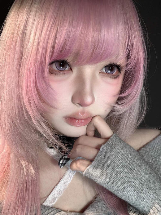 lillilly 月抛【粉茸花】14.5mm 商品图3