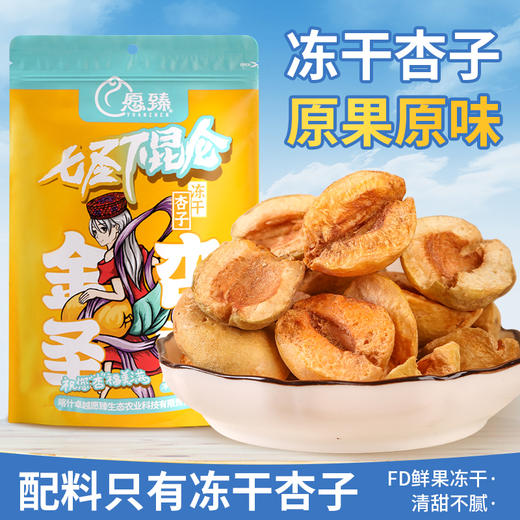 【全国包邮】新疆冻干杏子（70g*1袋） 商品图0