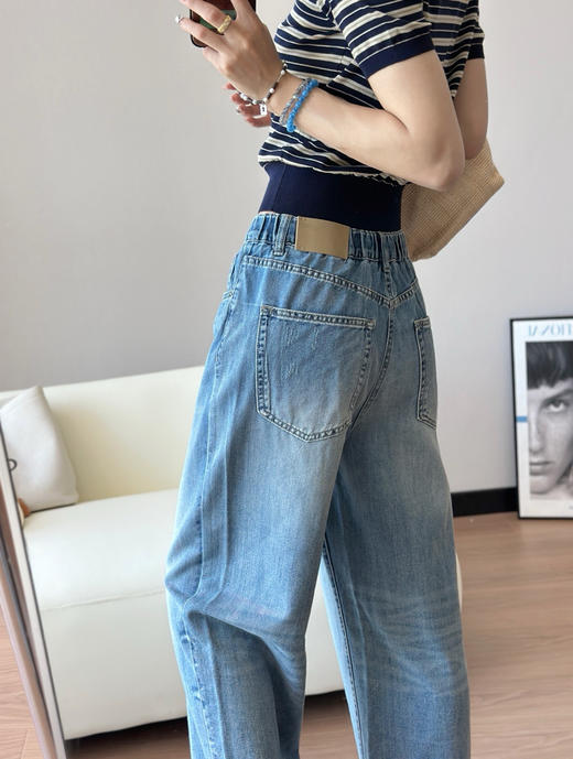 原单JNBY天丝牛仔阔腿裤060406 商品图4