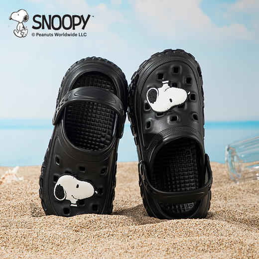 【秒杀】SNOOPY史努比童鞋儿童拖鞋男女童夏季新款防滑耐磨中大童家居凉拖洞洞鞋24-40 商品图4