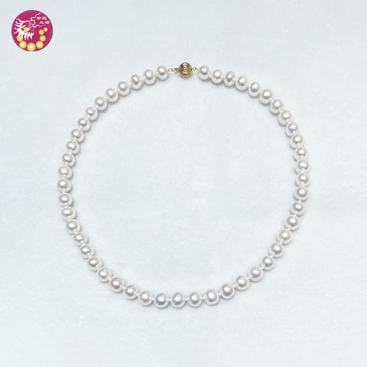 精品珍珠项链【8-9.1mm】 商品图0