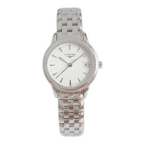 【95新】LONGINES 浪琴优雅系列L4.216.4.12.6石英机芯日期显示25MM（女款）280525MC27