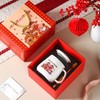 工厂直发陶瓷马克杯礼盒装小熊毛巾杯陶瓷杯婚礼伴手礼活动礼品 商品缩略图3