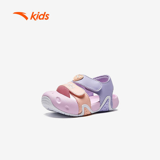 安踏儿童运动鞋女婴童犟弹科技户外系列搭扣低帮海星沙滩鞋322520071 商品图0