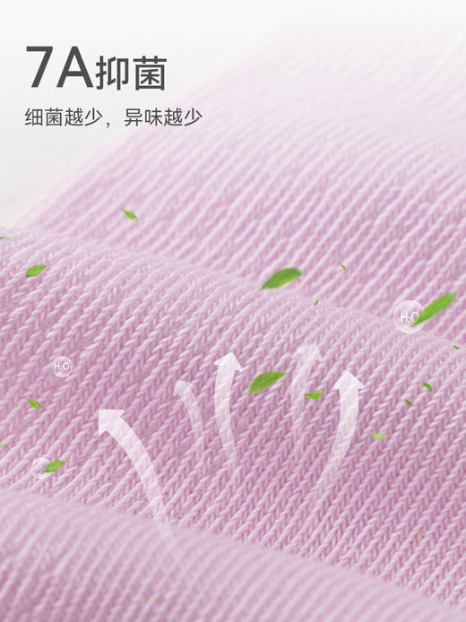 米乐鱼儿童短筒彩色网眼袜 5 双装 L-WZ-101 商品图2