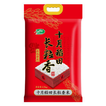 十月稻田当季新米 长粒香大米 5斤（东北大米 香米 2.5公斤/五斤） /粮油调味 /米 /长粒香米 商品图3