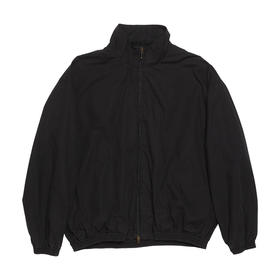 Acne Studios 2025春夏新品 男女同款1996系列徽标印花拉链做旧夹克外套 黑色 B90791