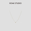 ROMI STUDIO 铜项链 简约设计感日本进口米珠串珠锁骨链24SSS230 商品缩略图0
