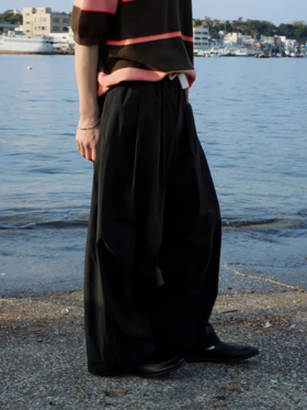 Evistub/E-5XCK519/索罗娜双褶剑道裤