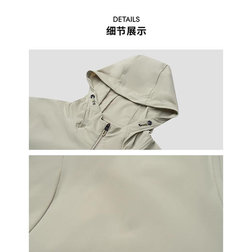 裁缝学苑QL11男装连帽防晒衣纸样防晒服外套运动综训上衣 商品图5