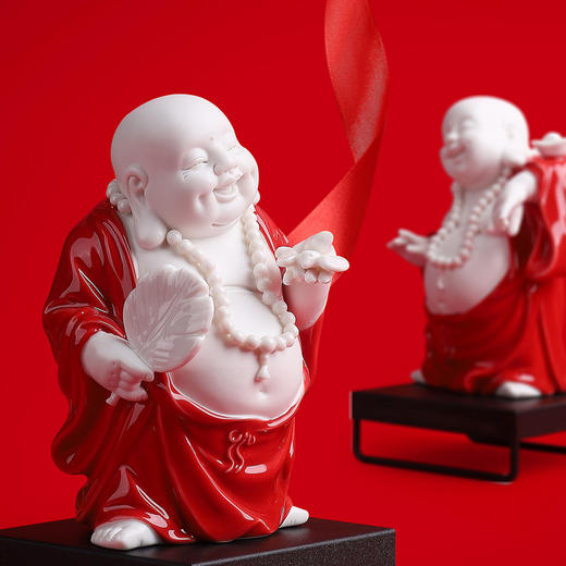 【岁月当红 不负韶华】四喜临门•红 恭喜发财/招财进宝/福到运到/悠然自得 精美包装 送礼优选 商品图6