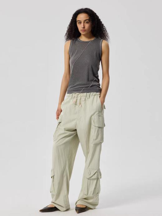 Simple Project/Y25104/螺旋裁剪密拷坦克背心 商品图2