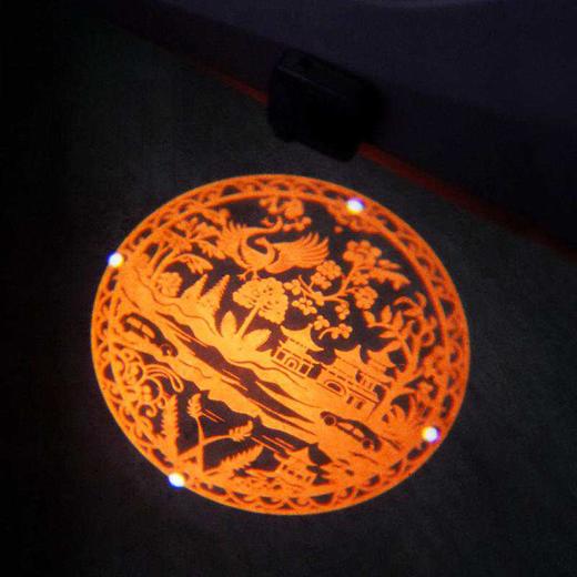 大众非遗主题车门迎宾灯 商品图1