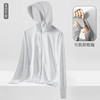 [小滋心选]【活动价 ¥65】【夏日防晒黑科技💡】1件顶6件！UPF50+冰丝防晒衣🔥大帽檐+冰爽触感，随时随地安心出行☀️UPF50+冰丝防晒衣 大帽檐男女防晒服户外防晒衣 商品缩略图5