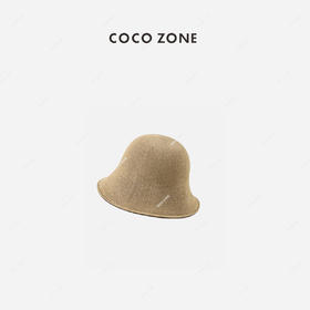 刘一一&COCO ZONE夏季百搭复古文艺遮阳帽舒适透气渔夫帽23C18955