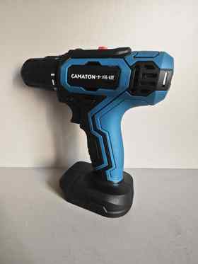 【货号07897】包邮卡玛顿21V锂电钻机头牧田插脚送转换器大艺电池牧田电池通用电钻