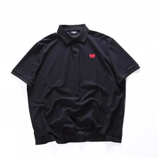 红标BLCG巴黎翻领褪黑水洗棉质珠地短袖Polo衫 商品图4