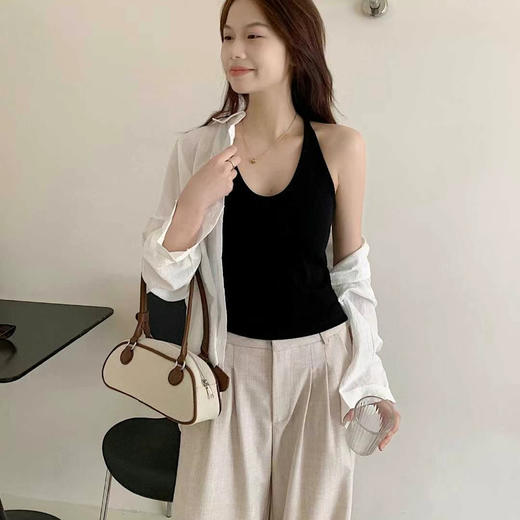 最高品质‼️【挂脖工字吊带背心】出口高品质 纯欲天花板‼️ ins博主人手一件 ​好穿疯了🔥 商品图10