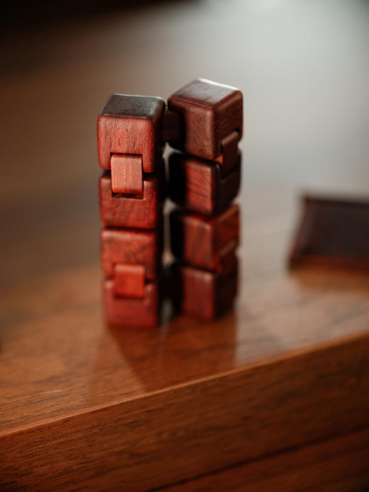 紫檀手指魔方 边长5cm【器悟雅玩】 商品图9