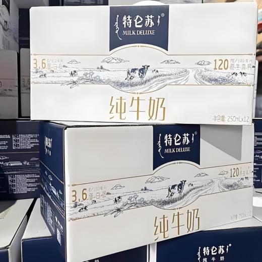 【亚欧超市】蒙牛特仑苏纯牛奶250ml*12/箱 商品图2