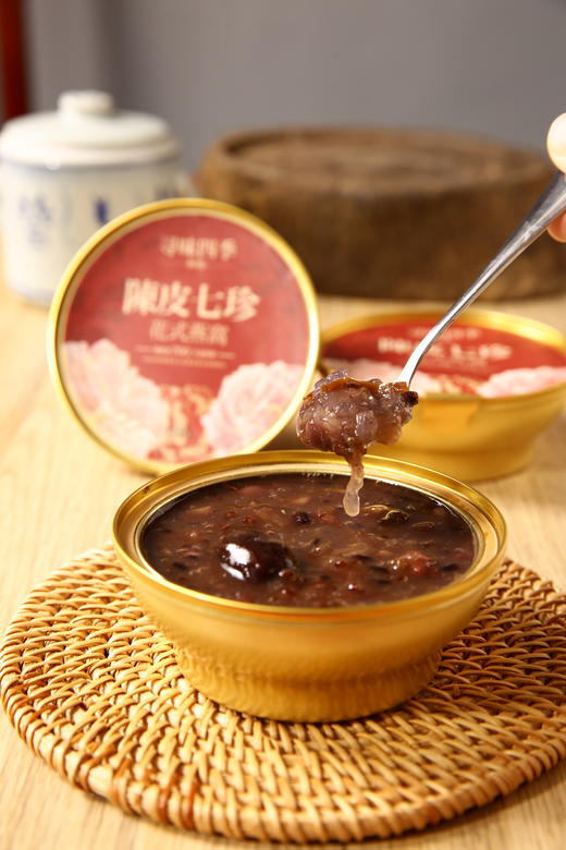 【2月10号开始停发】燕之福寻味四季花式燕窝羹9碗装礼盒多口味营养早餐女士滋补送长辈佳品 商品图6