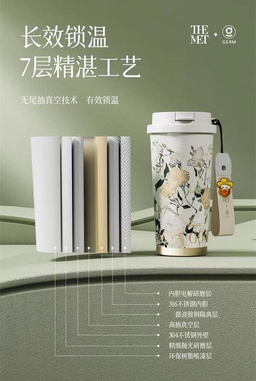 GERMxTHE MET致敬梵高系列闪耀咖啡杯500ml【宝库优选】 商品图7